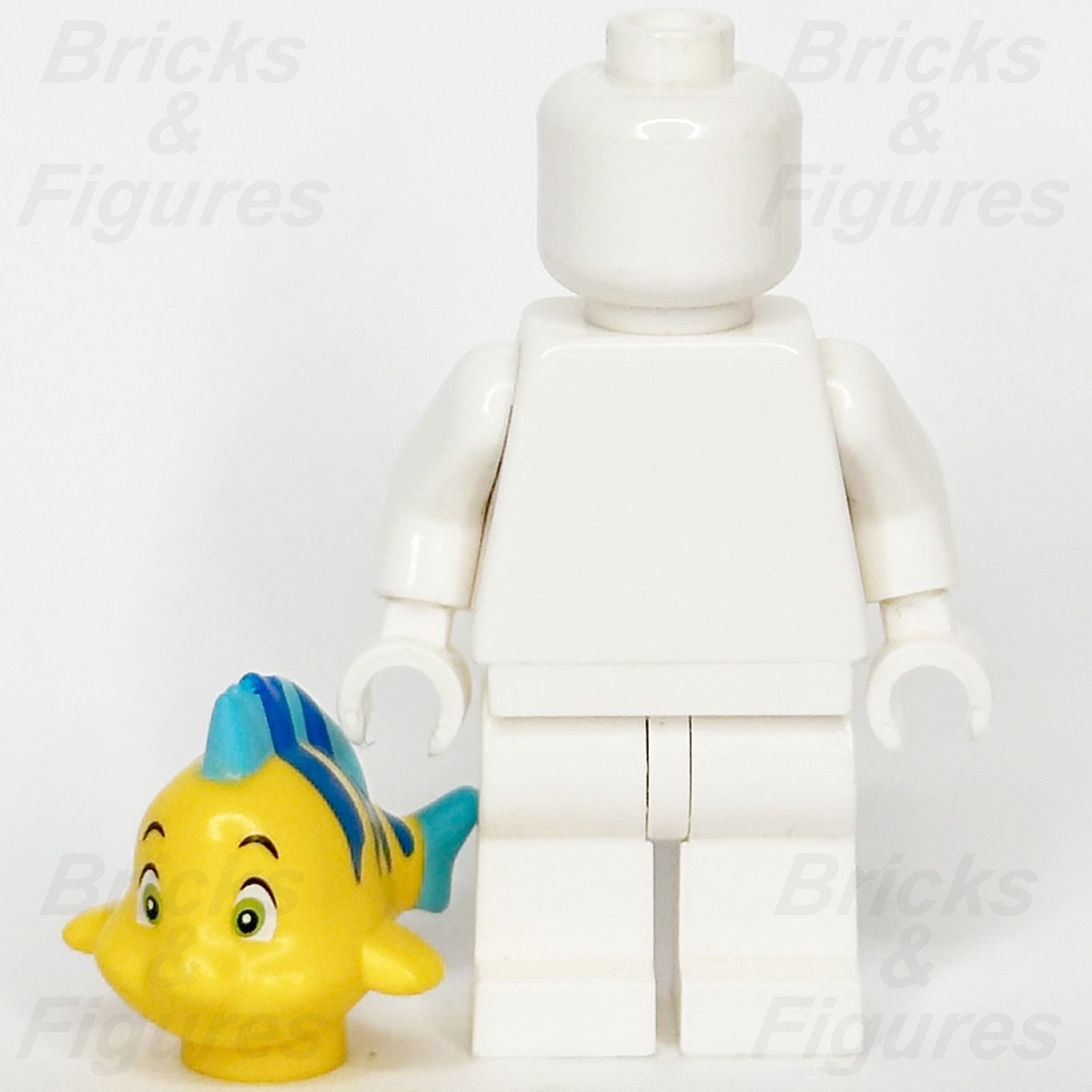 LEGO Disney Flounder Minifigure Animal Part The Little Mermaid Fabius Fish4