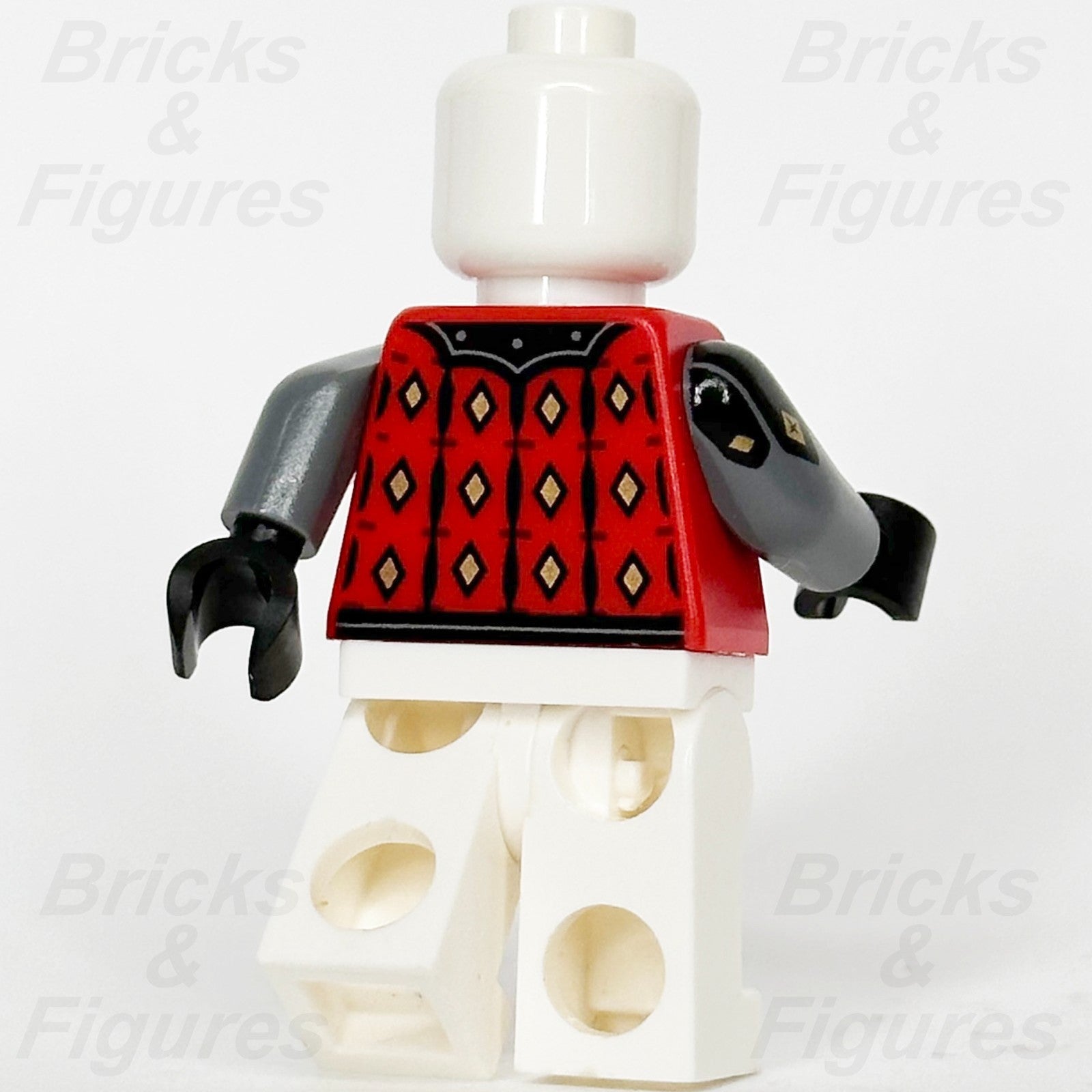 LEGO® Vampire Knight Minifigure Torso Part Tunic Gold Diamonds Castle 71045 Body2