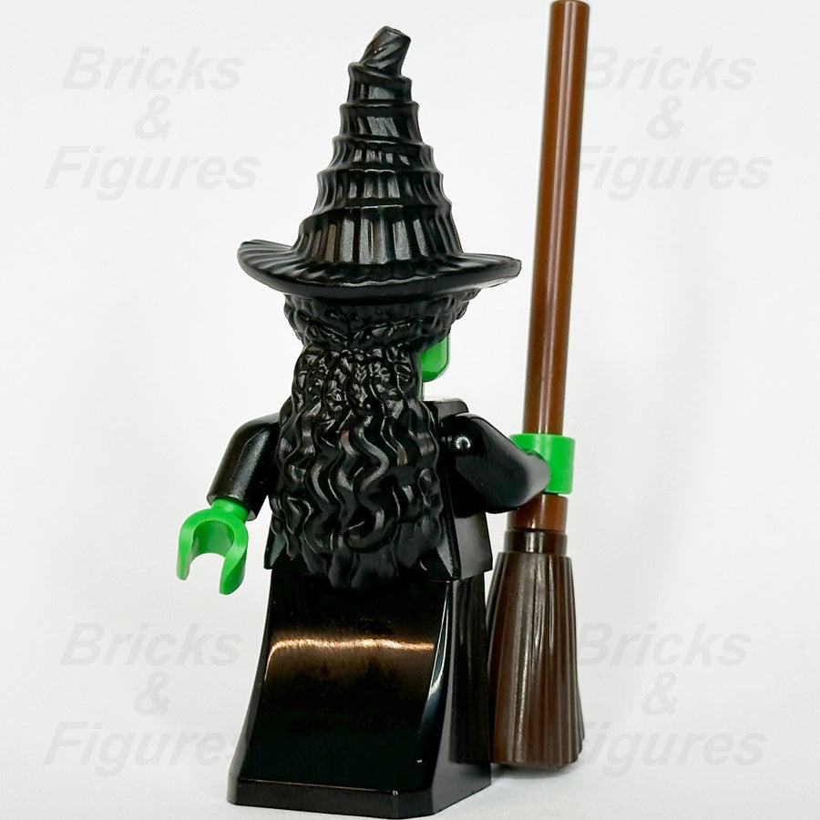LEGO  Wicked Elphaba Minifigure Black Dress Broom Witch of the West 75691 wck0192