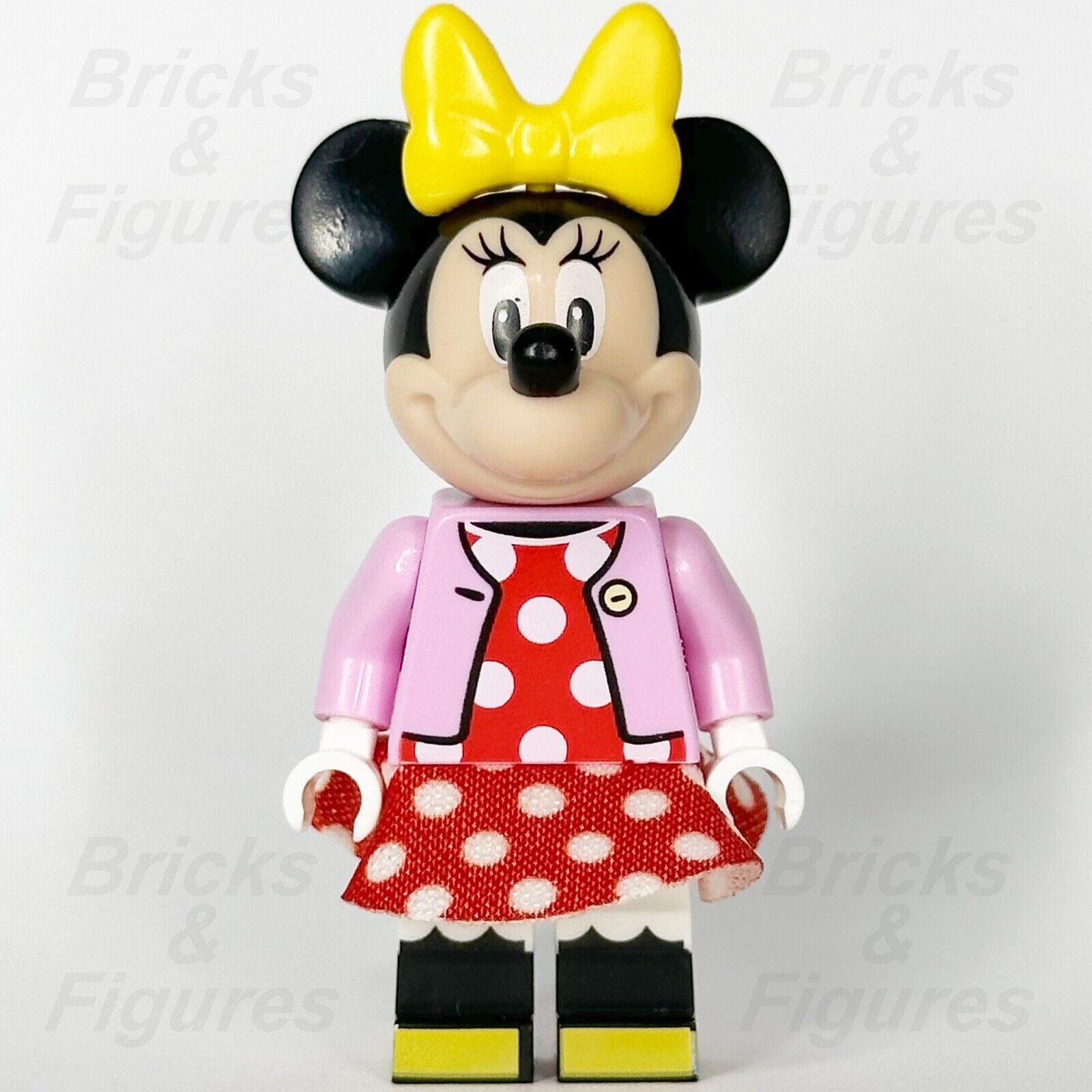 LEGO Disney Minnie Mouse Minifigure Disney 100 Red Polka Dot Dress 43212 dis089