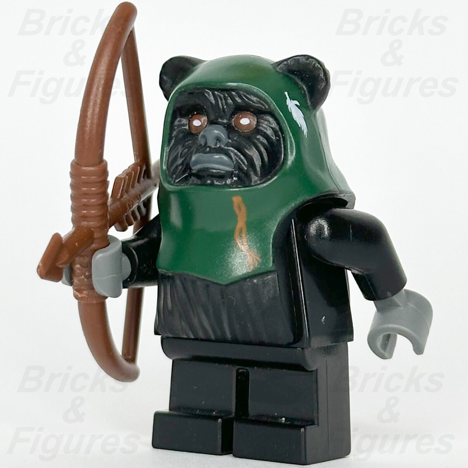 LEGO Star Wars Tokkat Minifigure Ewok Warrior Return of the Jedi 7956 sw0339 - Bricks & Figures