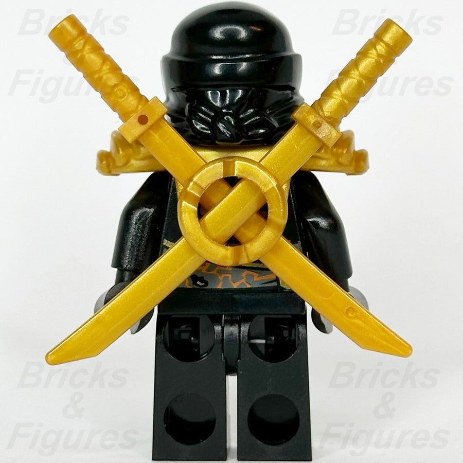 LEGO Ninjago Cole Minifigure Rebooted Ninja Shoulder Armour Earth 891503 Used2
