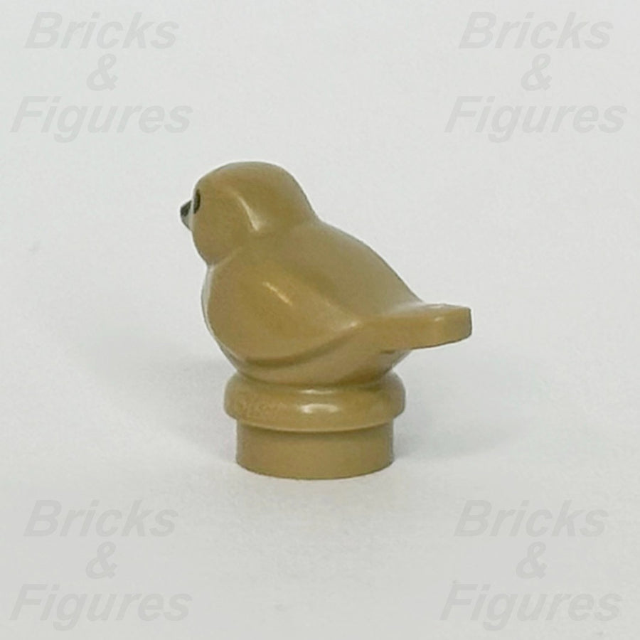 LEGO  Small Dark Tan Bird Animal Minifigure Part Orange Chest Pattern 41835pb052