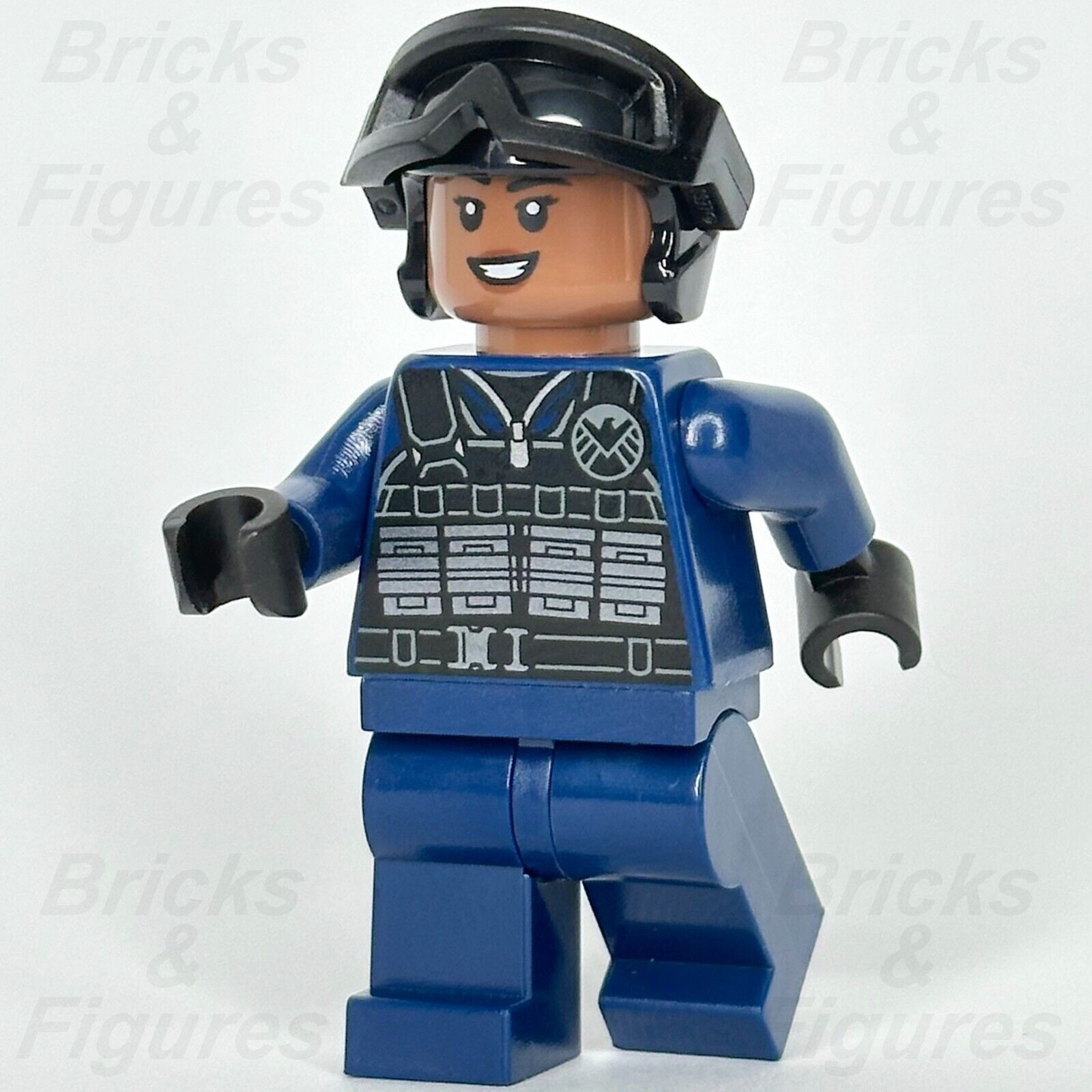 LEGO Super Heroes SHIELD Agent Minifigure Avengers Marvel Female 76269 sh917 - Bricks & Figures