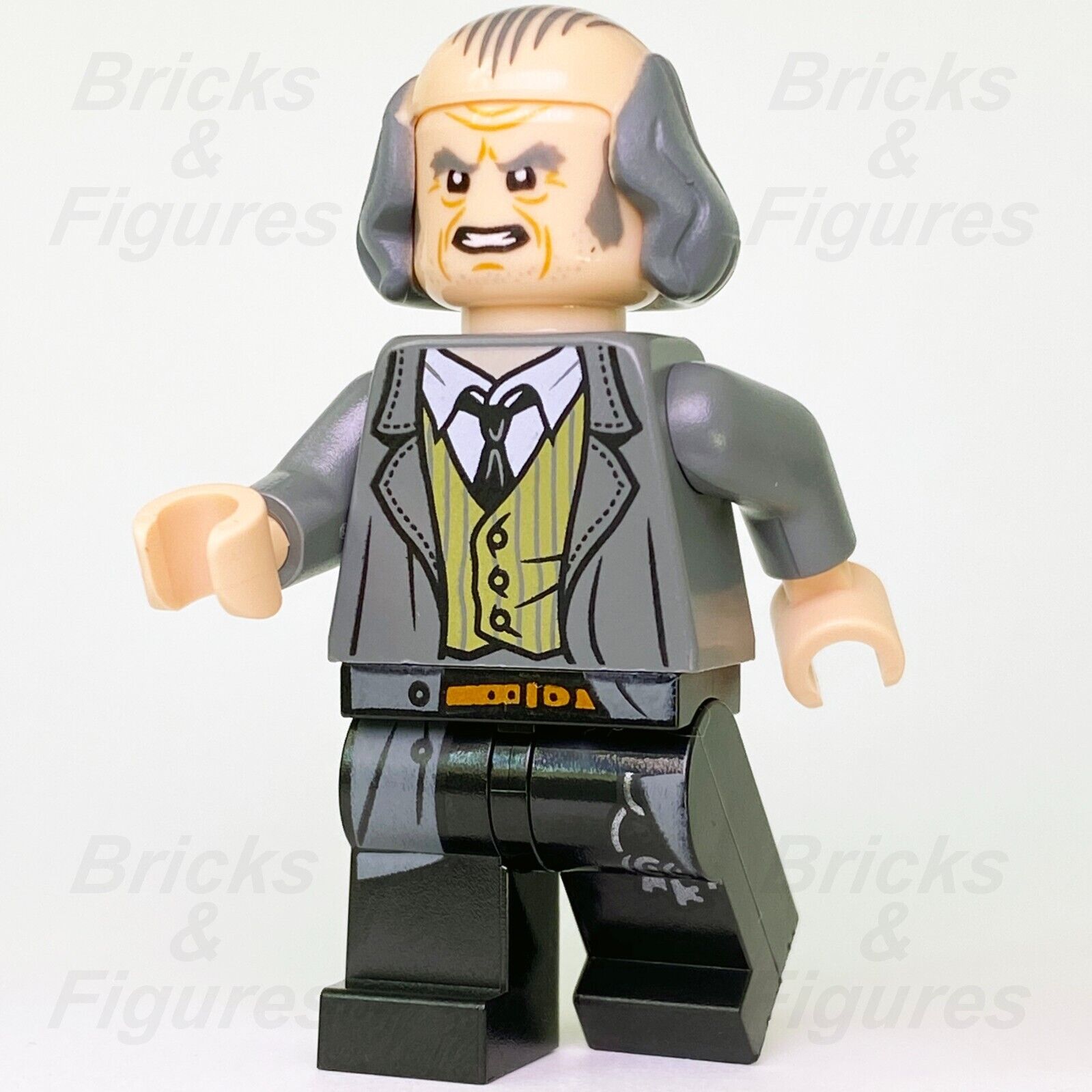 LEGO Harry Potter Argus Filch Minifigure Hogwarts Caretaker 75953 hp140 Minifig