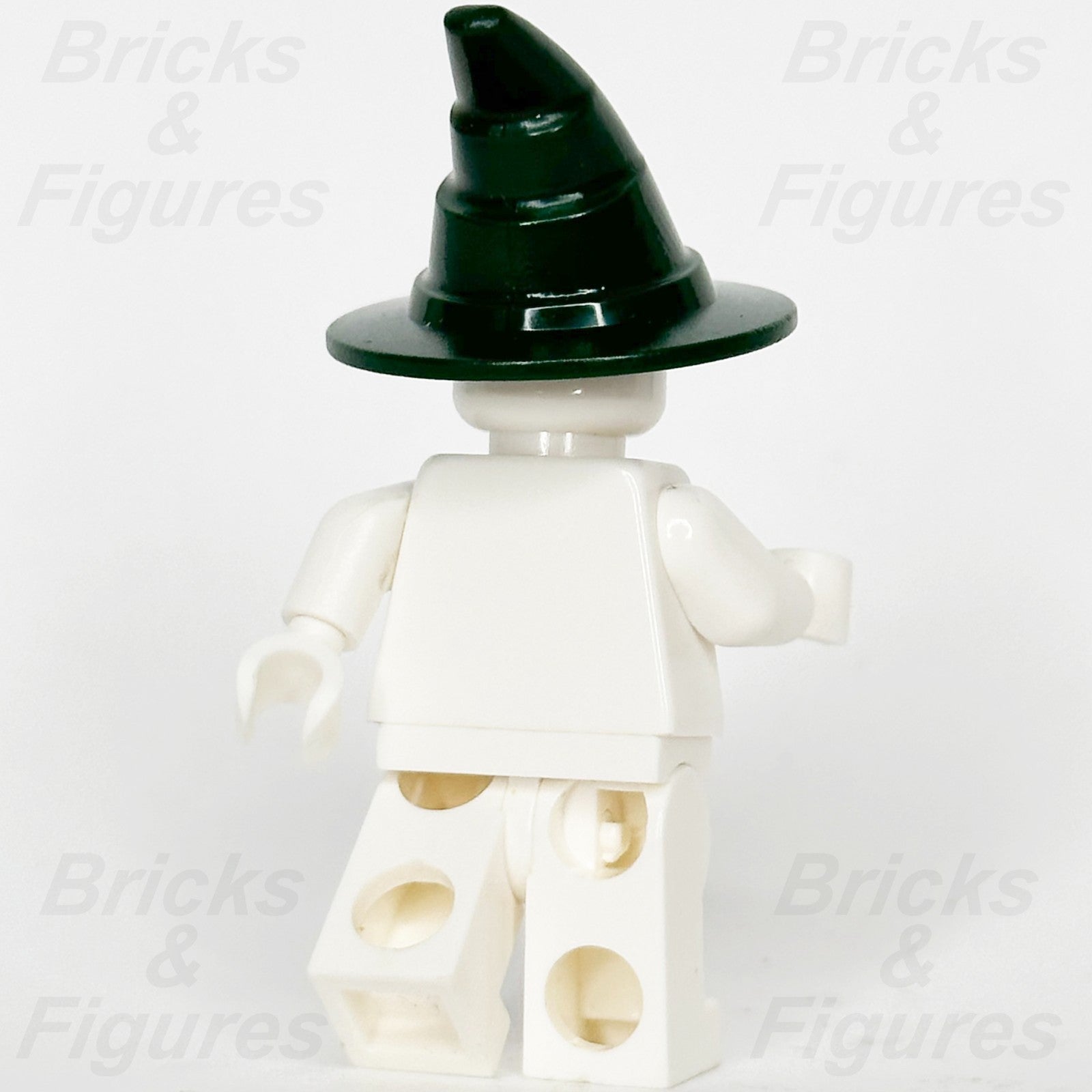 LEGO Castle Dark Green Wizard Hat Minifigure Part Kingdoms Dragon Knight Logo2