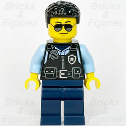LEGO® City Police Officer Minifigure Police Town Male Safety Vest 60418 cty17511