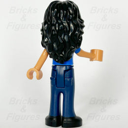 LEGO Friends Dr. Vidya Minifigure Blue Shirt Space Logo Headset 41713 frnd520 - Bricks & Figures