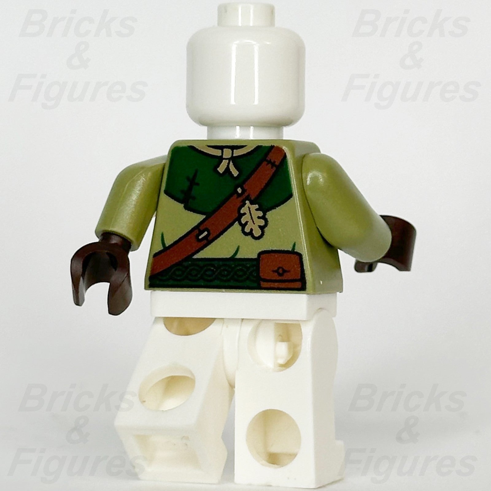 LEGO Dungeons & Dragons Halfling Druid Minifigure Torso Part Olive Green 418792