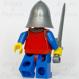 LEGO  Castle Lion Knight Minifigure Female Sword 910057 Series 6 bdp278 Scared2