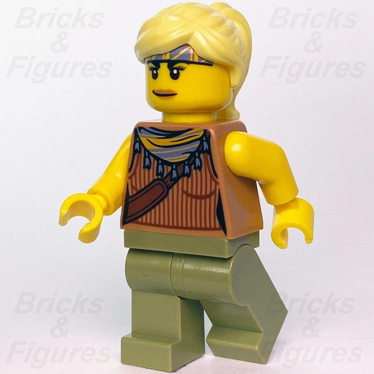 LEGO Town City Jessica Sharpe Minifigure Wildlife Rescue 60264 cty1302 Minifig - Bricks & Figures