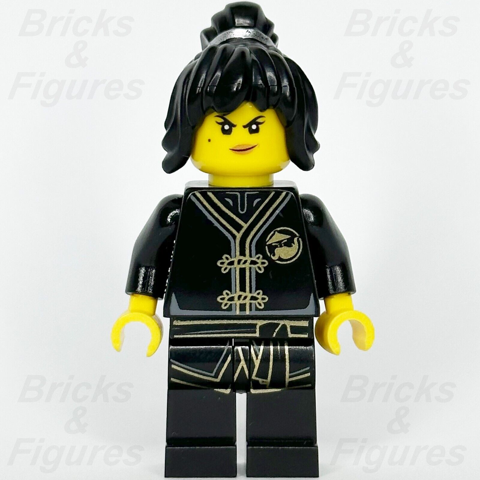 LEGO Ninjago Nya Minifigure Sons of Garmadon Black Wu-Cru Training Gi njo433 - Bricks & Figures