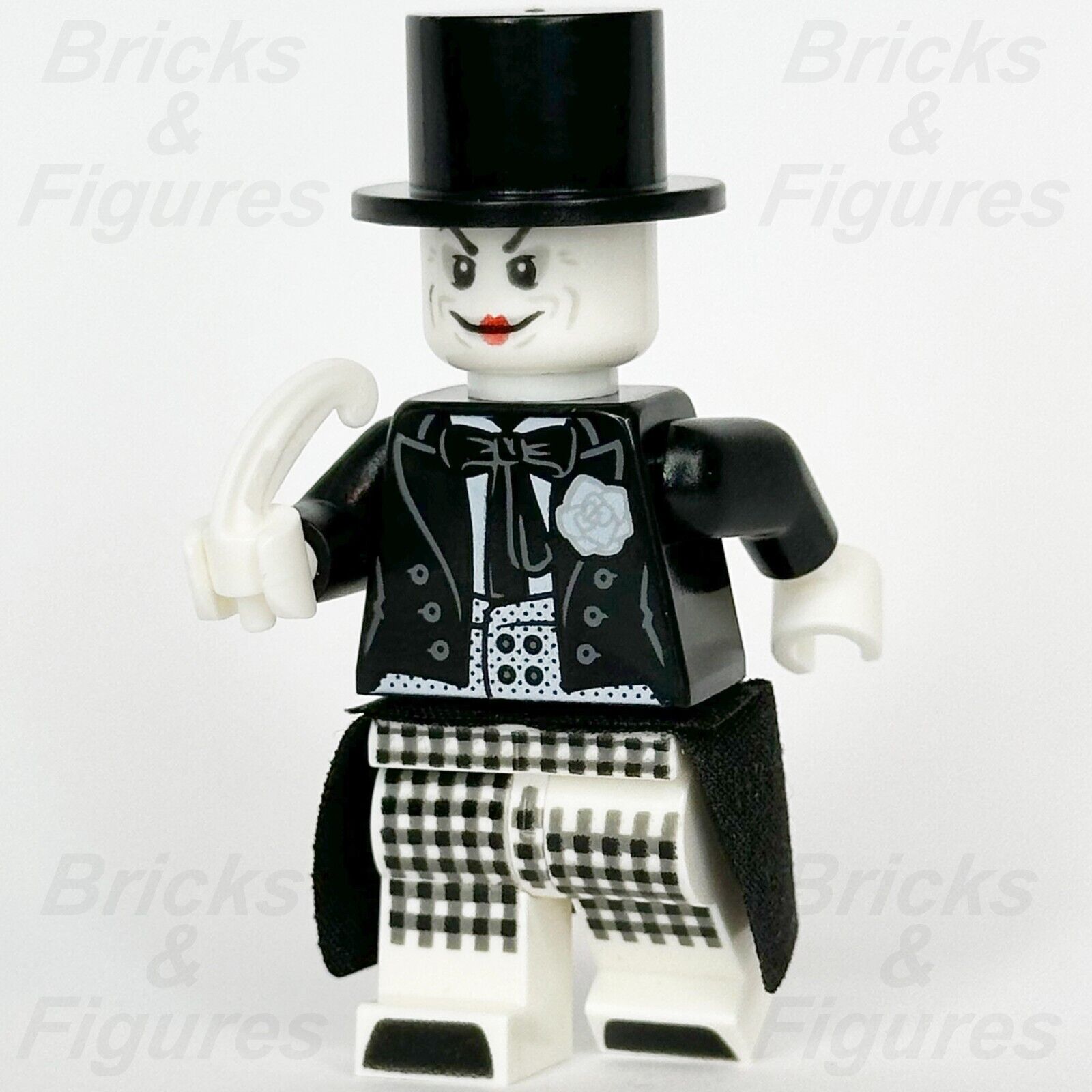 LEGO Super Heroes The Joker Minifigure DC Tim Burton's Batman Tailcoat 76161 - Bricks & Figures
