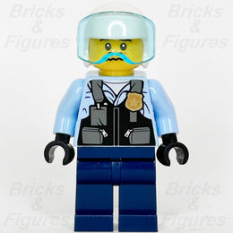 LEGO City Police Helicopter Pilot Minifigure Town Allen Minifig 60316 cty13801