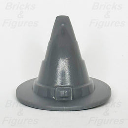 LEGO® Dark Bluish Grey Wizard Witch Hat Minifigure Part Accessory Gandalf 61310