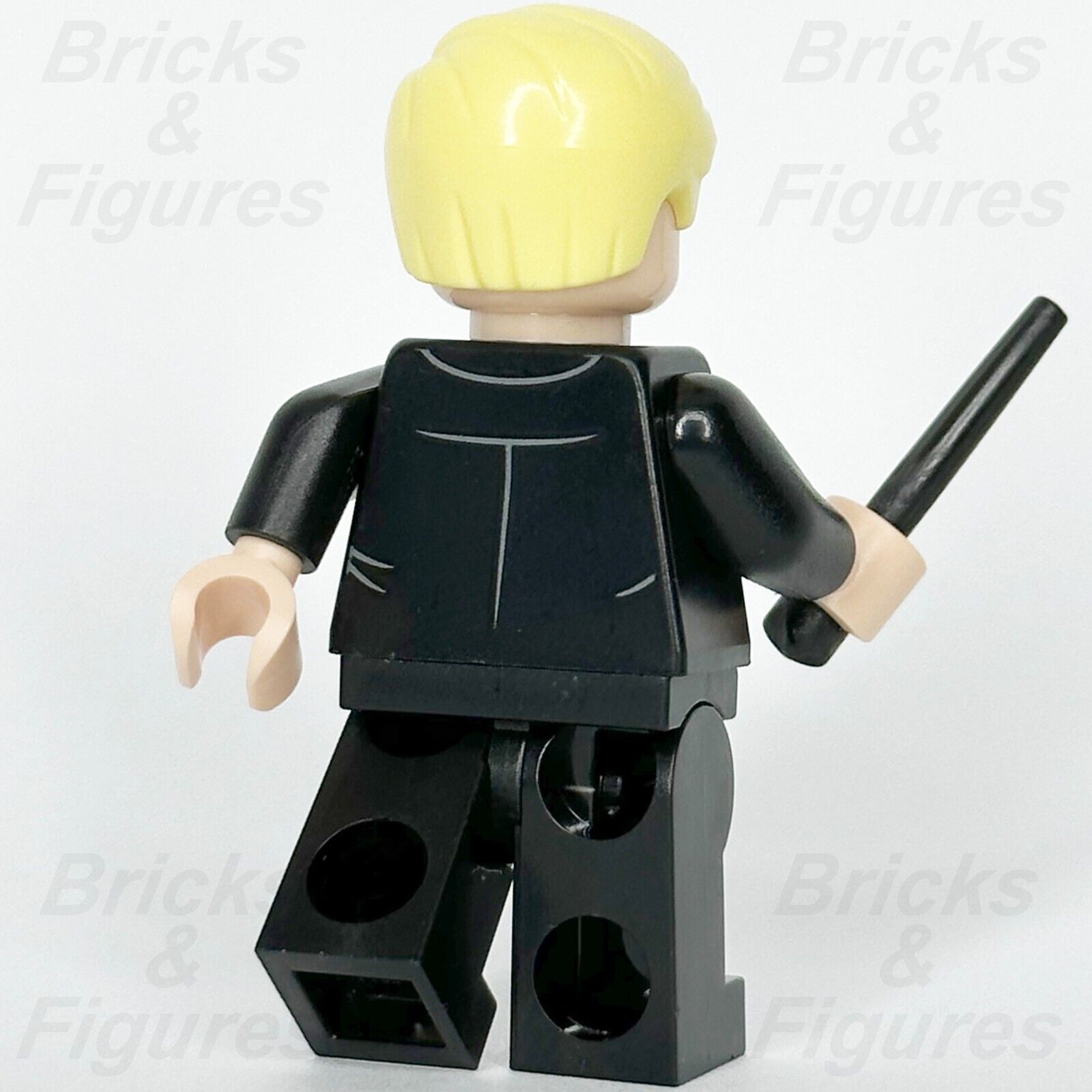 LEGO Harry Potter Draco Malfoy Minifigure Black Suit Slytherin Tie 76413 hp412