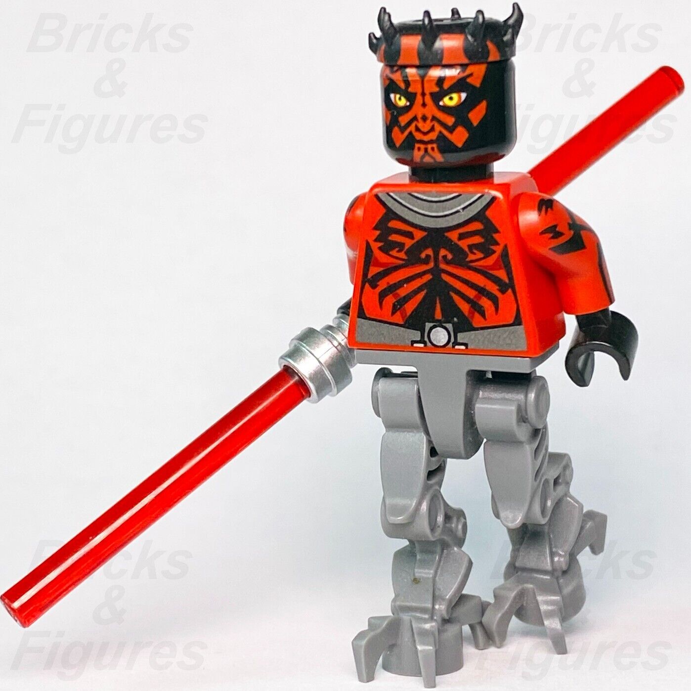 LEGO Star Wars Darth Maul Minifigure with Mechanical Legs Sith Lord 75022 sw0493