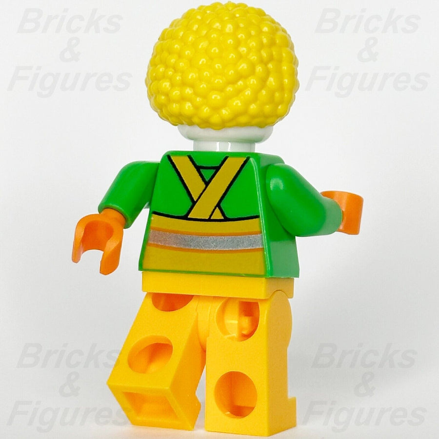 LEGO City Citrus the Clown Minifigure Hospital Yellow Hair Town 60330 cty1339 - Bricks & Figures