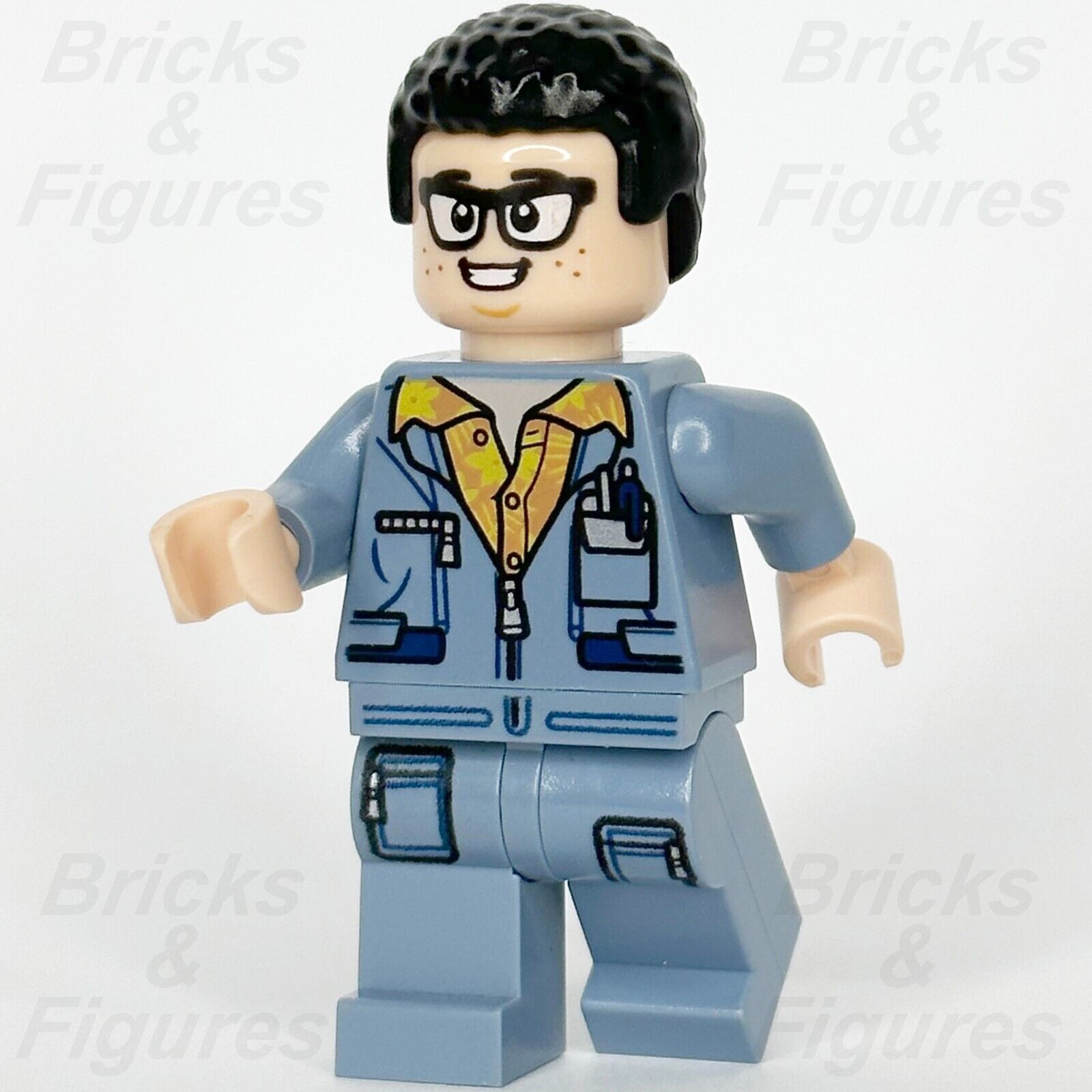 LEGO Jurassic World Danny Nedermeyer Minifigure Legend of Isla Nublar 75935 - Bricks & Figures