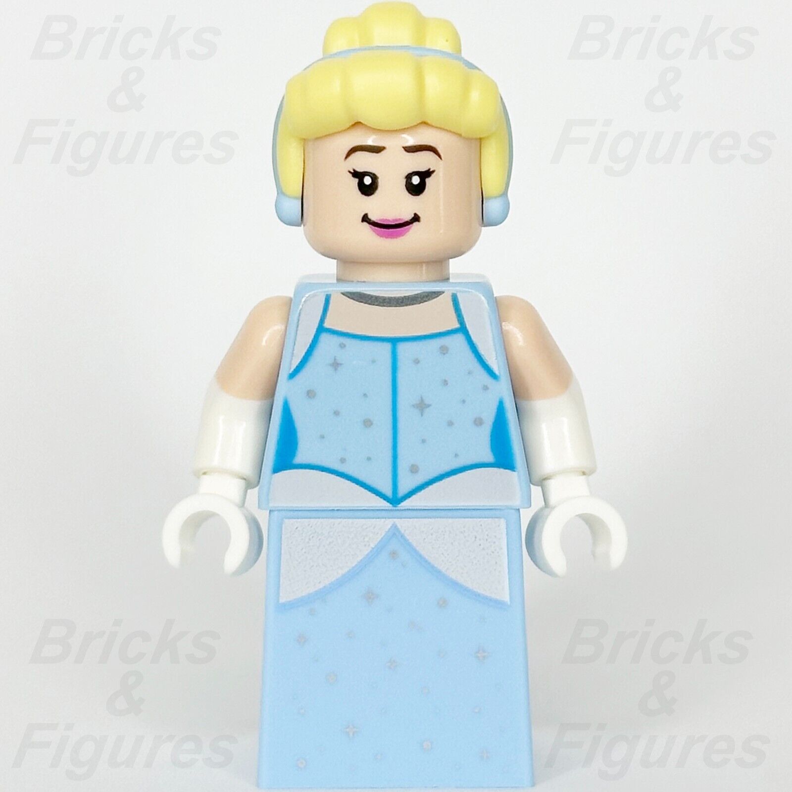 LEGO Disney Cinderella Minifigure Disney 100 Blue Dress 43222 dis132 Minifig