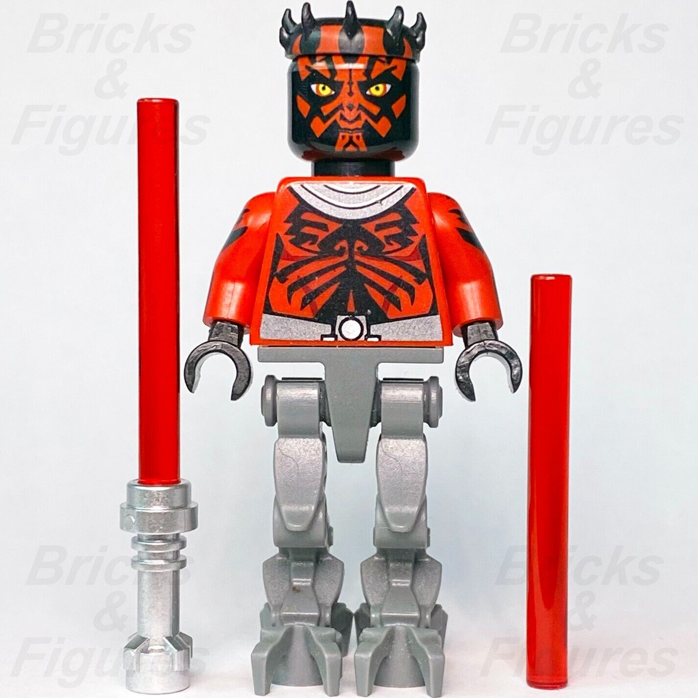 LEGO Star Wars Darth Maul Minifigure with Mechanical Legs Sith Lord 75022 sw0493