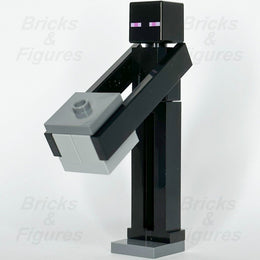 LEGO Minecraft Enderman Minifigure with Light Bluish Grey Block 662305 min151 - Bricks & Figures