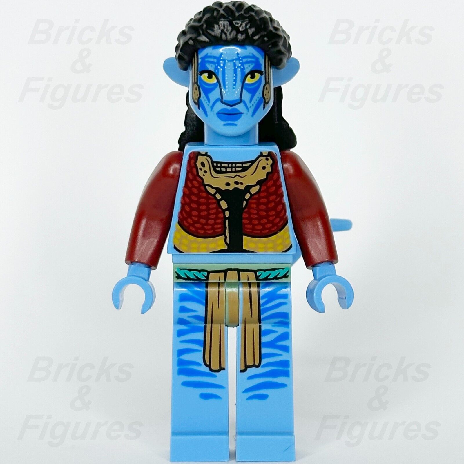 LEGO Avatar Mo'at Minifigure Na'vi Tsahik Spiritual Leader 75574 avt005 Minifig