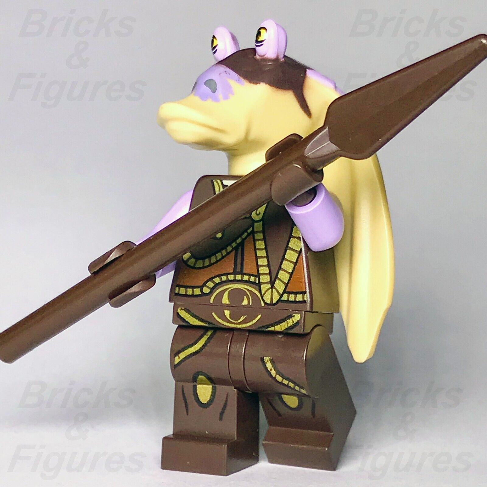 LEGO Star Wars Captain Tarpals Minifigure Gungan 75091 sw0639 Episode 1 Minifig - Bricks & Figures