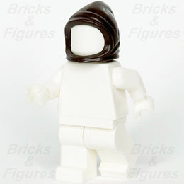 LEGO Castle Hood Farmer's Cowl Minifigure Part Headgear Dark Brown 4505 4
