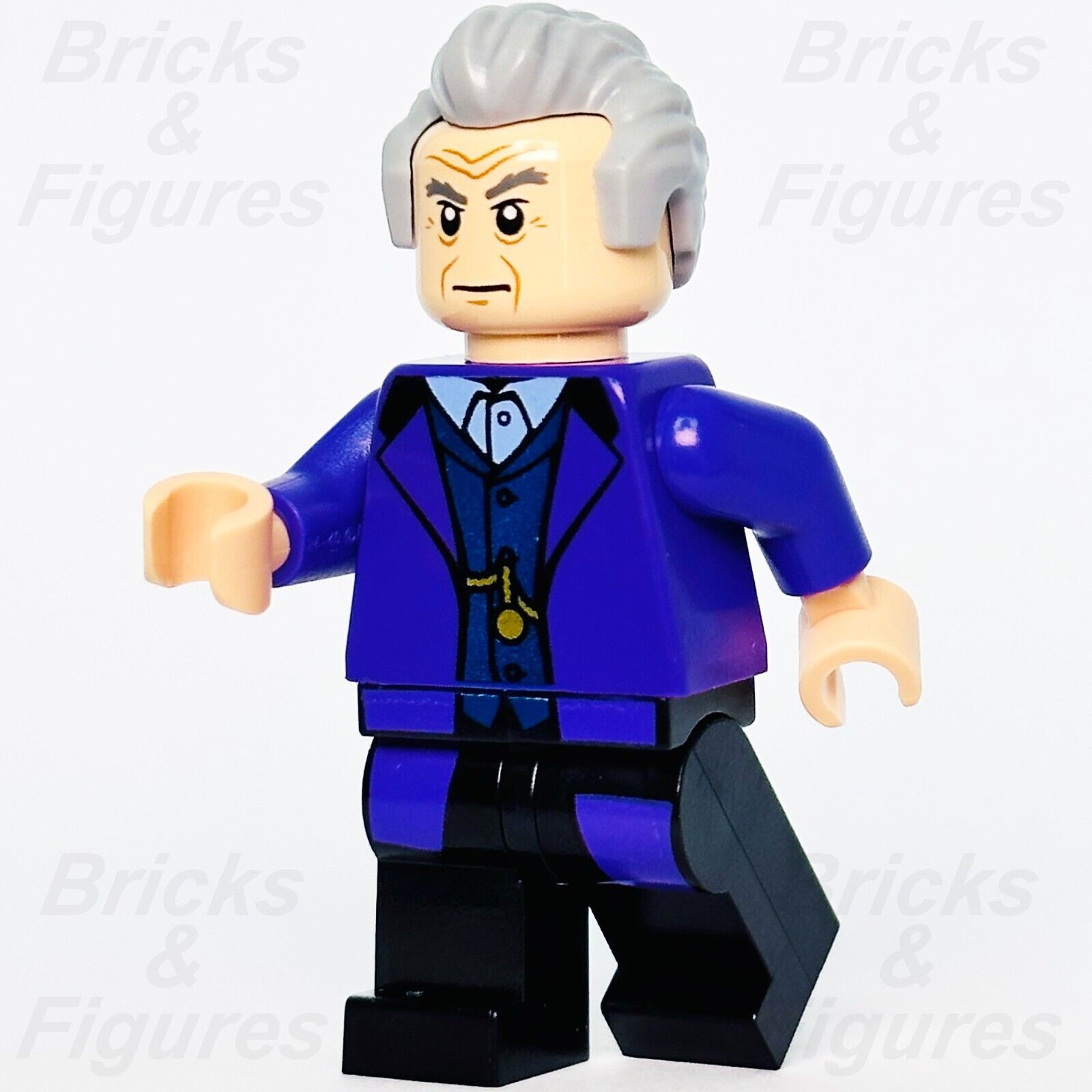 Doctor Who LEGO The Twelfth Doctor Minifigure LEGO Ideas CUUSOO 71238 idea021 - Bricks & Figures