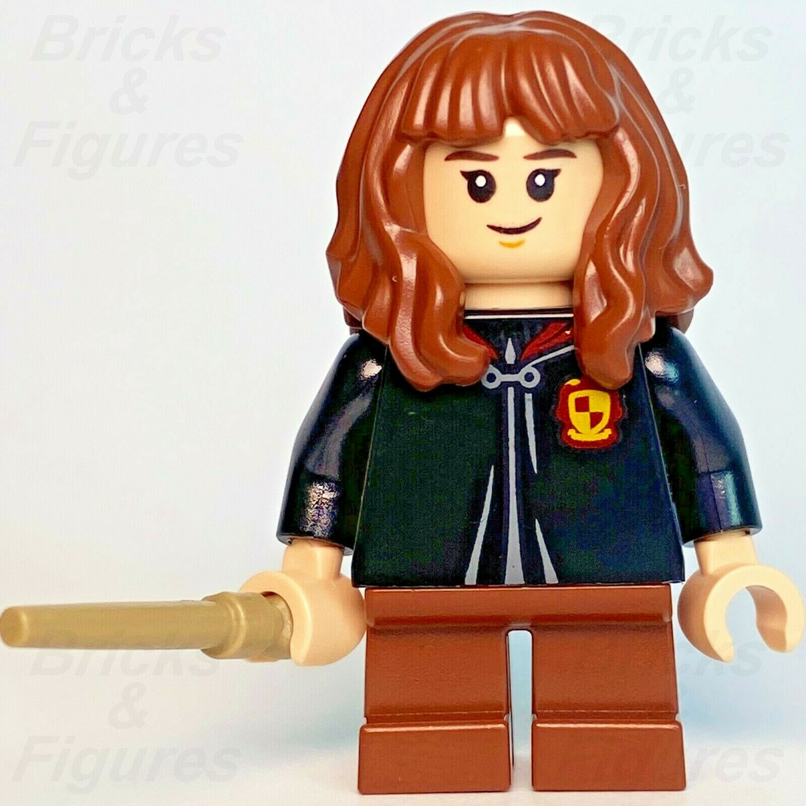 Harry Potter LEGO Hermione Granger Gryffindor Robe Witch Minifigure 75978 hp253 - Bricks & Figures