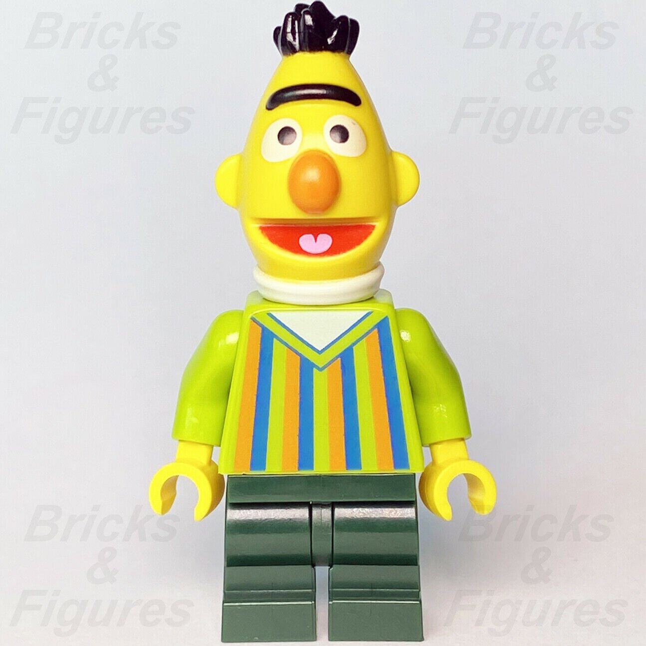 Ideas LEGO Bert 123 Sesame Street Minifigure from set 21324 Minifig idea076 - Bricks & Figures