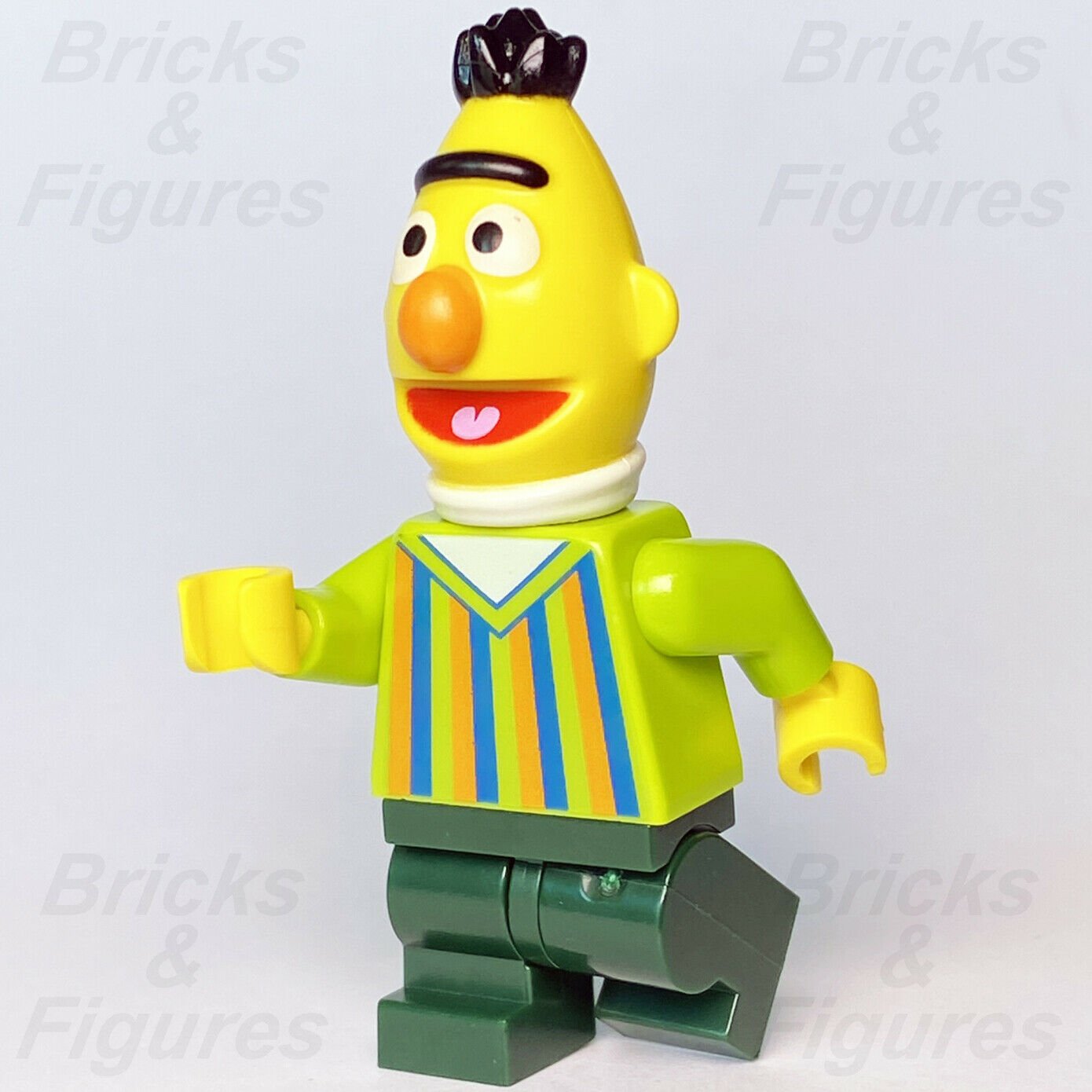 Ideas LEGO Bert 123 Sesame Street Minifigure from set 21324 Minifig idea076 - Bricks & Figures