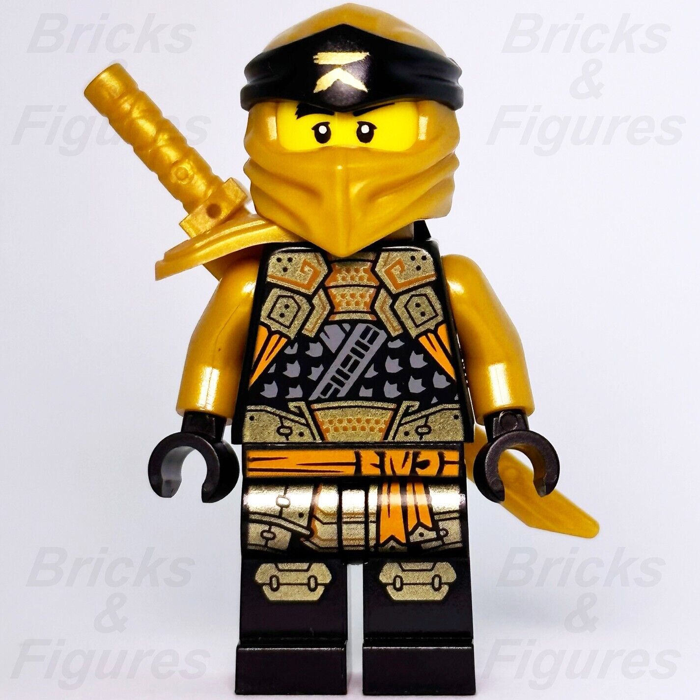 LEGO Cole Golden Ninja Ninjago Crystalized Minifigure 71769 71774 njo7