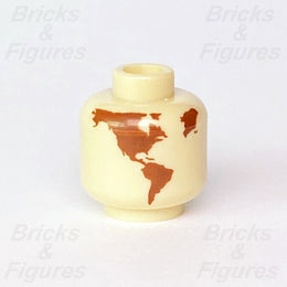 LEGO Disney Princess Globe World Map without Japan & Hawaii Head Part 43193 - Bricks & Figures