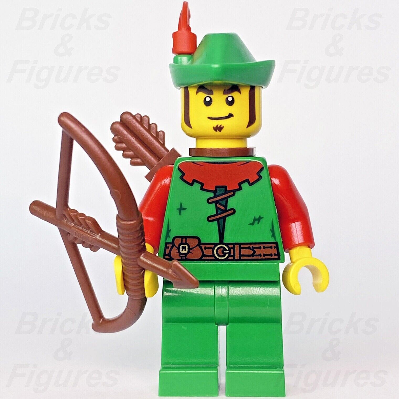 LEGO Forestman Castle Forestmen Minifigure with Bow & Quiver 40567 cas557 New - Bricks & Figures