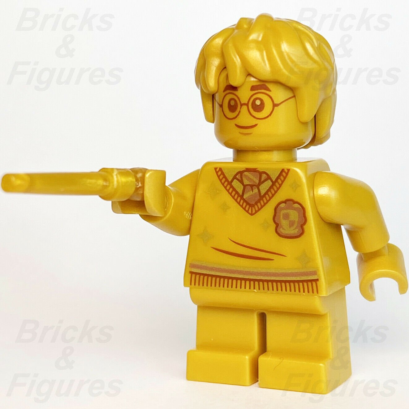 LEGO Harry Potter Gold 20th Anniversary Chamber of Secrets Minifigure 76386 - Bricks & Figures