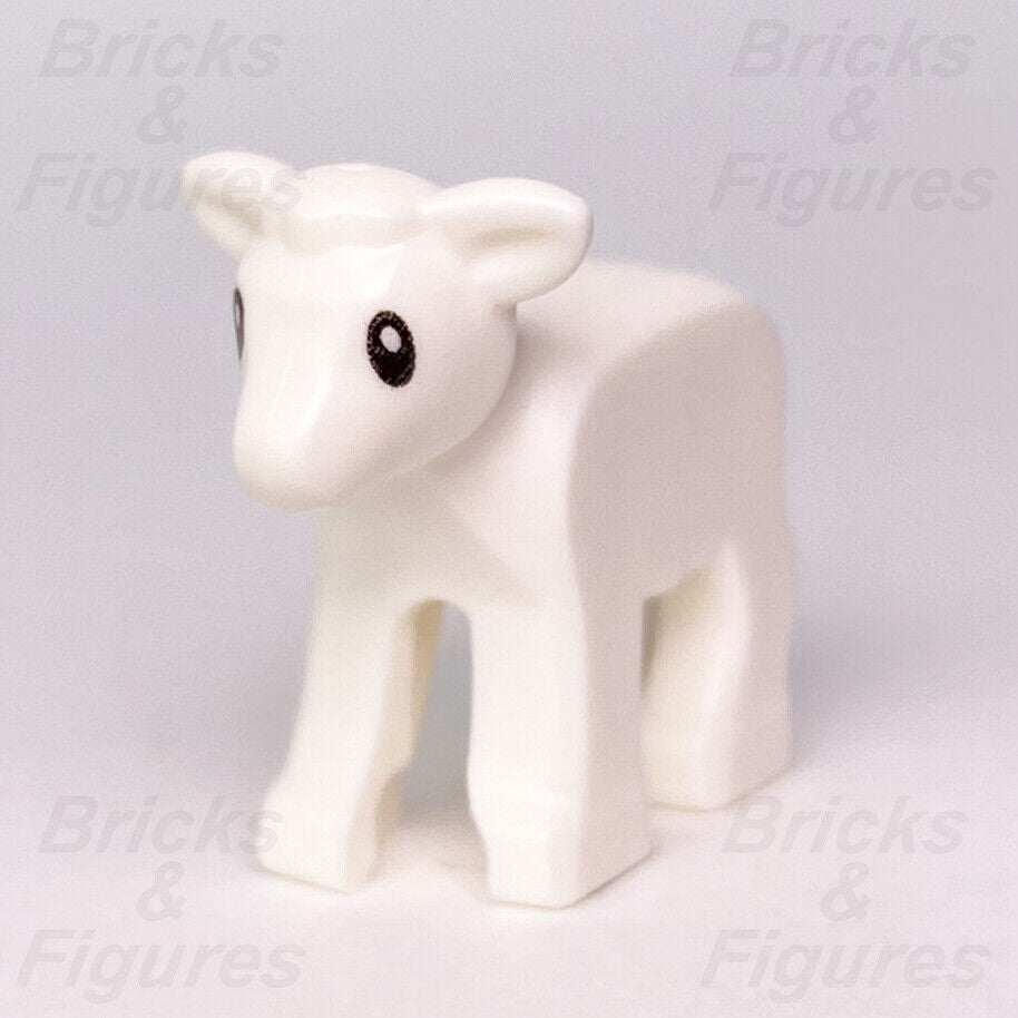 LEGO Lamb Baby Sheep White City Town Farm Animal Part Minifigure 60346 Genuine - Bricks & Figures