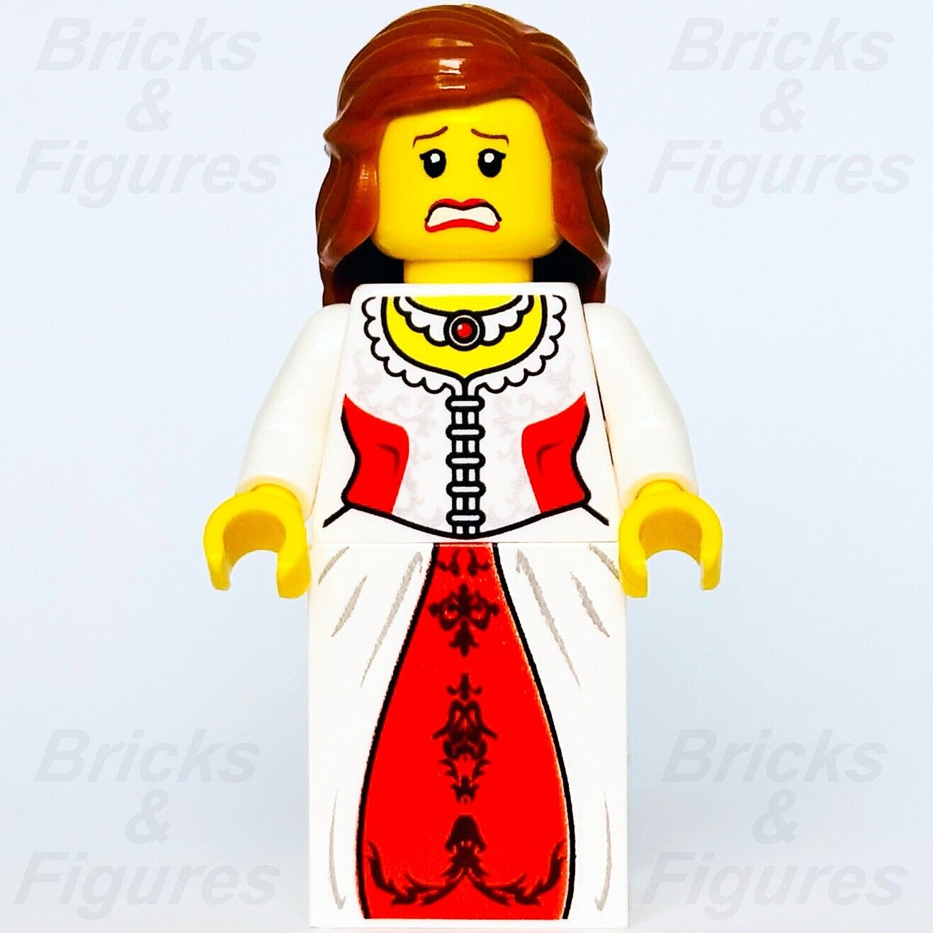 LEGO Lion Princess Castle Kingdoms Minifigure 7947 cas442 Noble Genuine Minifig - Bricks & Figures