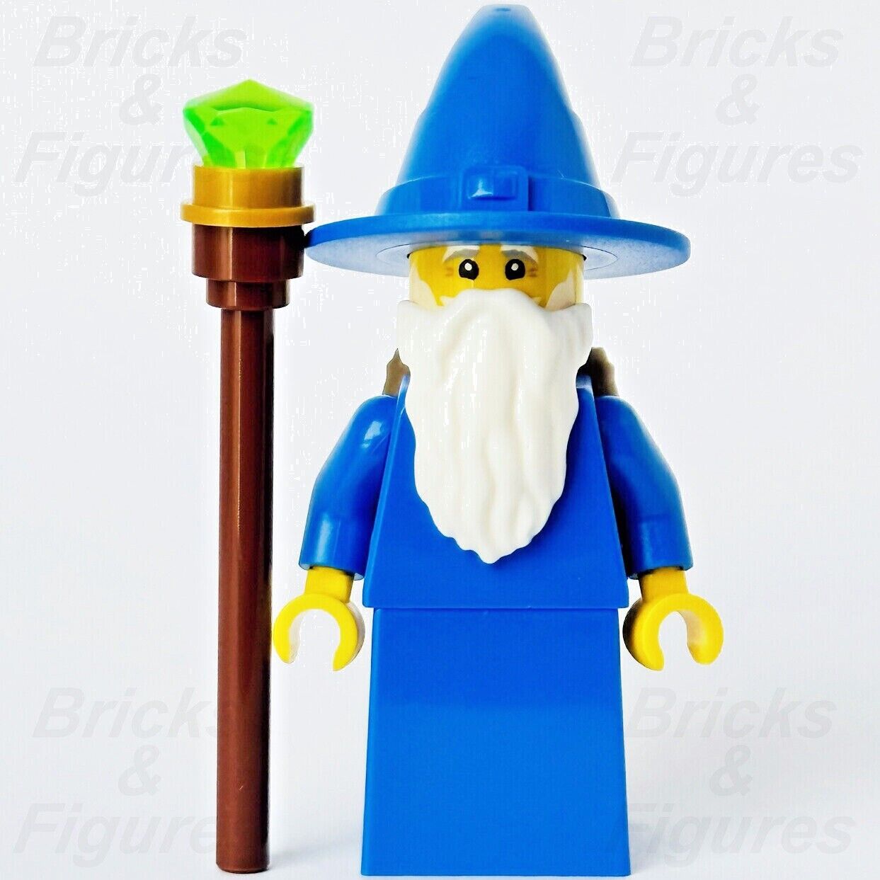 LEGO Majisto Wizard Castle Minifigure with Staff Lion Knights 10305 cas569 New - Bricks & Figures