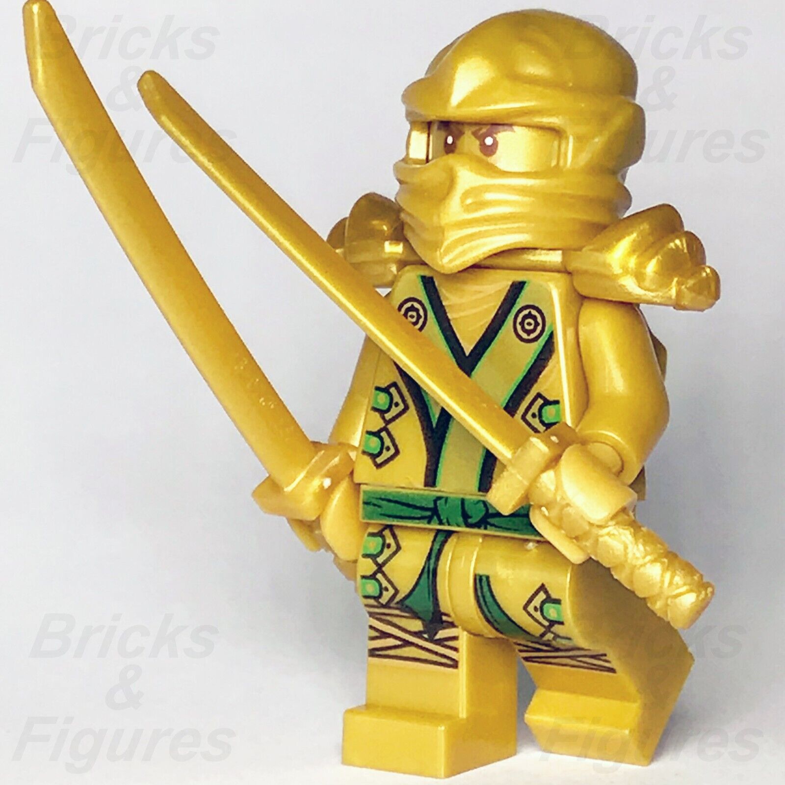 LEGO Ninjago Lloyd Golden Ninja Minifigure The Final Battle 70503 70505 njo073 - Bricks & Figures