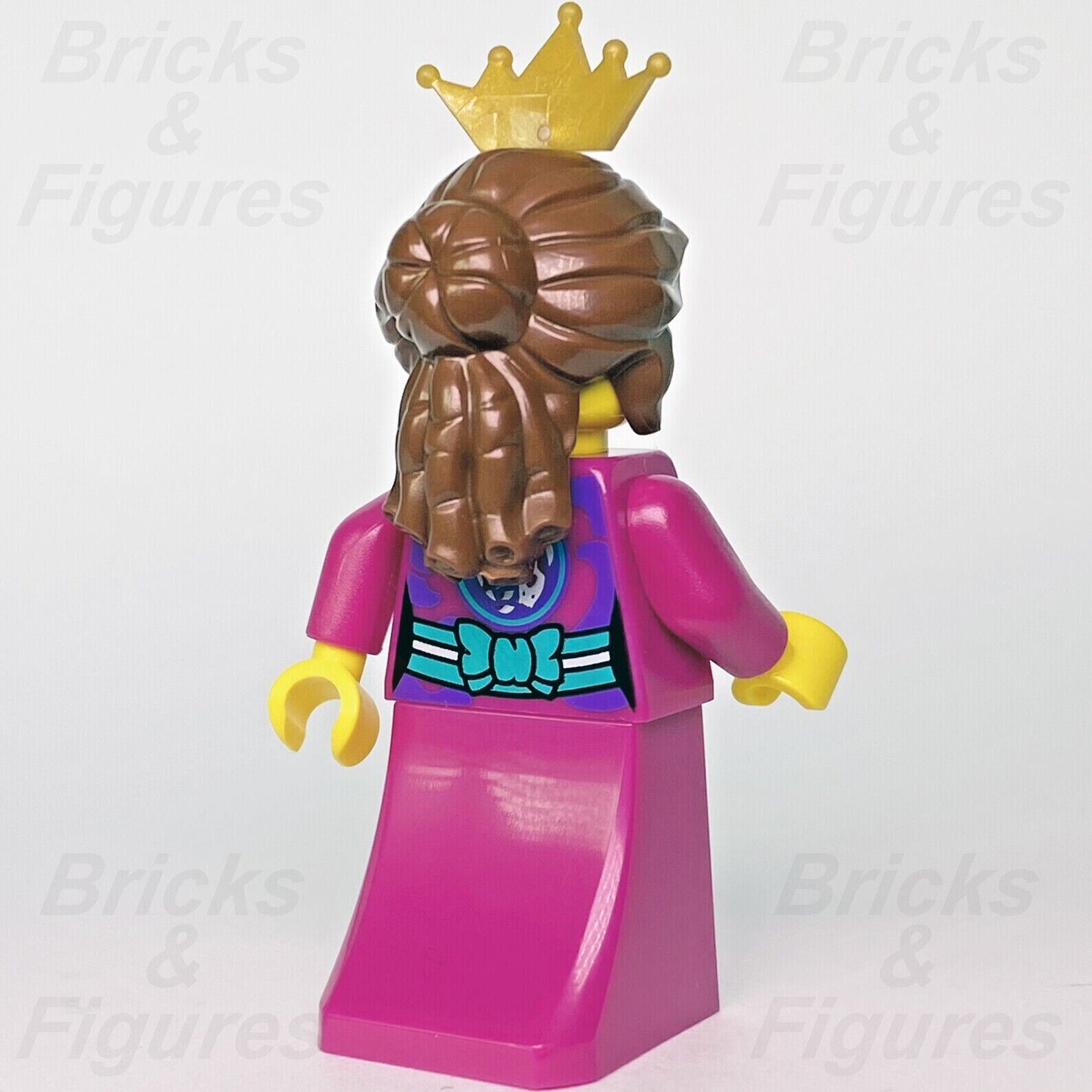 LEGO Princess with Crown & Pink Dress Castle Build-A-Minifigure (BAM) 2022 New - Bricks & Figures