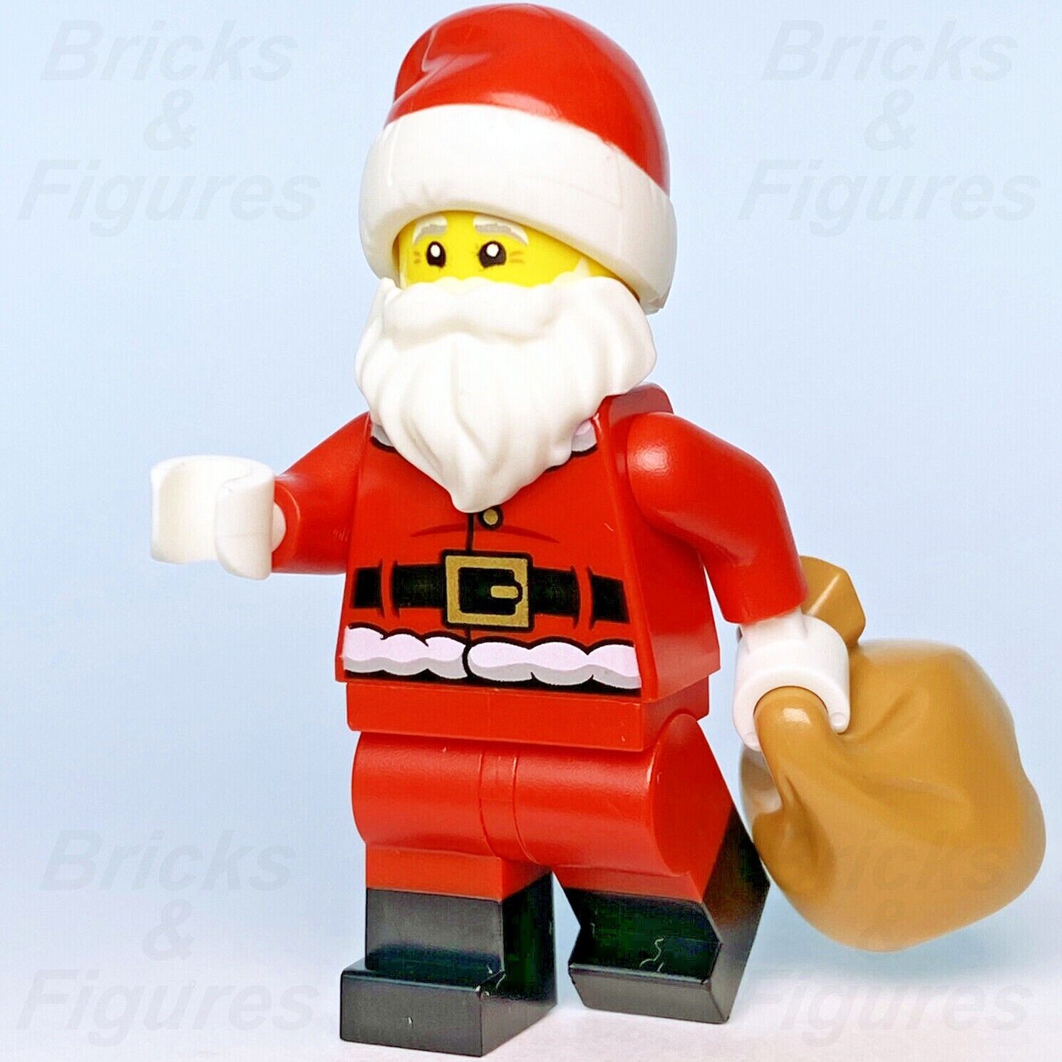 LEGO Santa & Sack Father Christmas Minifigure Holiday & Event 10293 hol253 New - Bricks & Figures