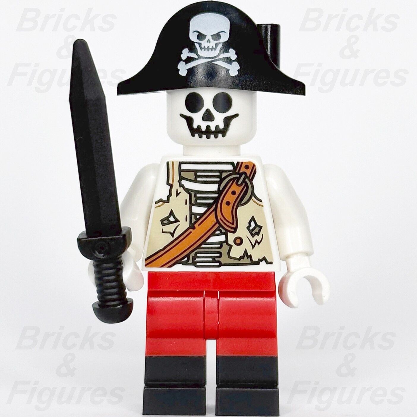 LEGO Skeleton Pirate Minifigure Captain Sword Part Build-A-Minifigure