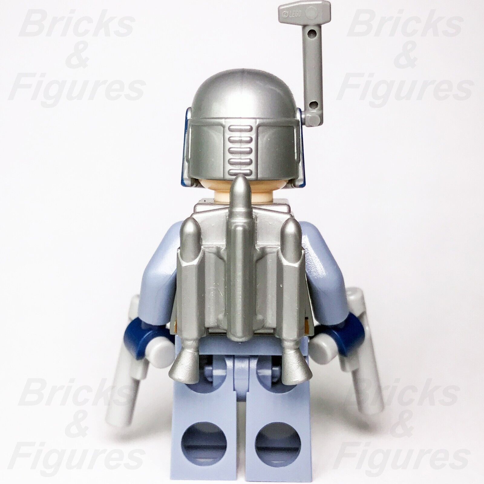 LEGO Star Wars Jango Fett Minifigure Mandalorian Bounty Hunter 75015 sw0468 New - Bricks & Figures