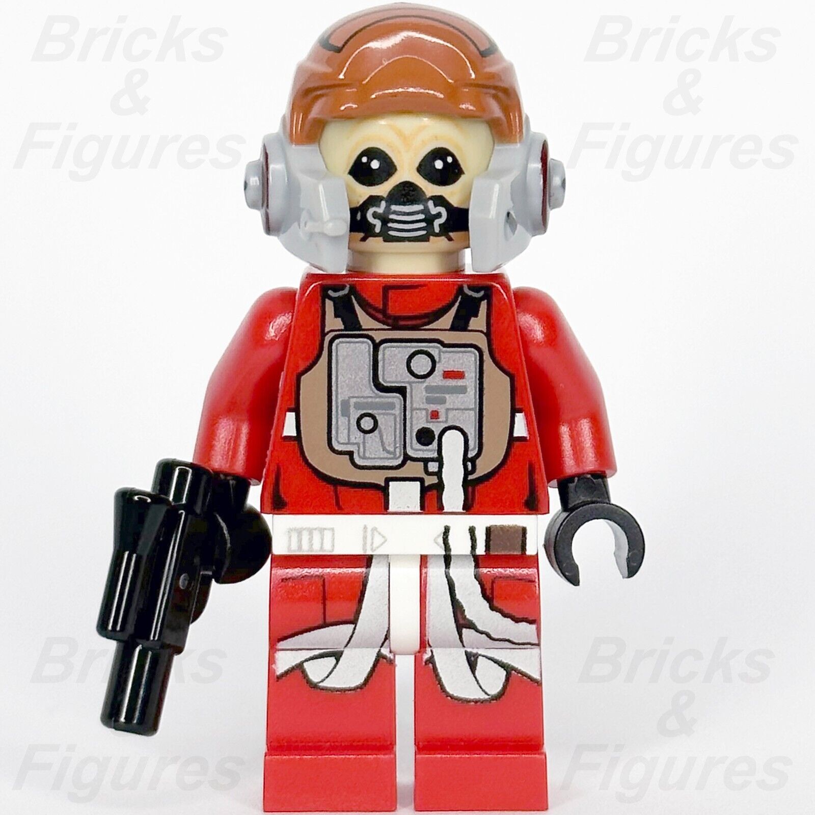 LEGO Star Wars Ten Numb Minifigure Rebel B-Wing Fighter Pilot 75050 sw0556 - Bricks & Figures