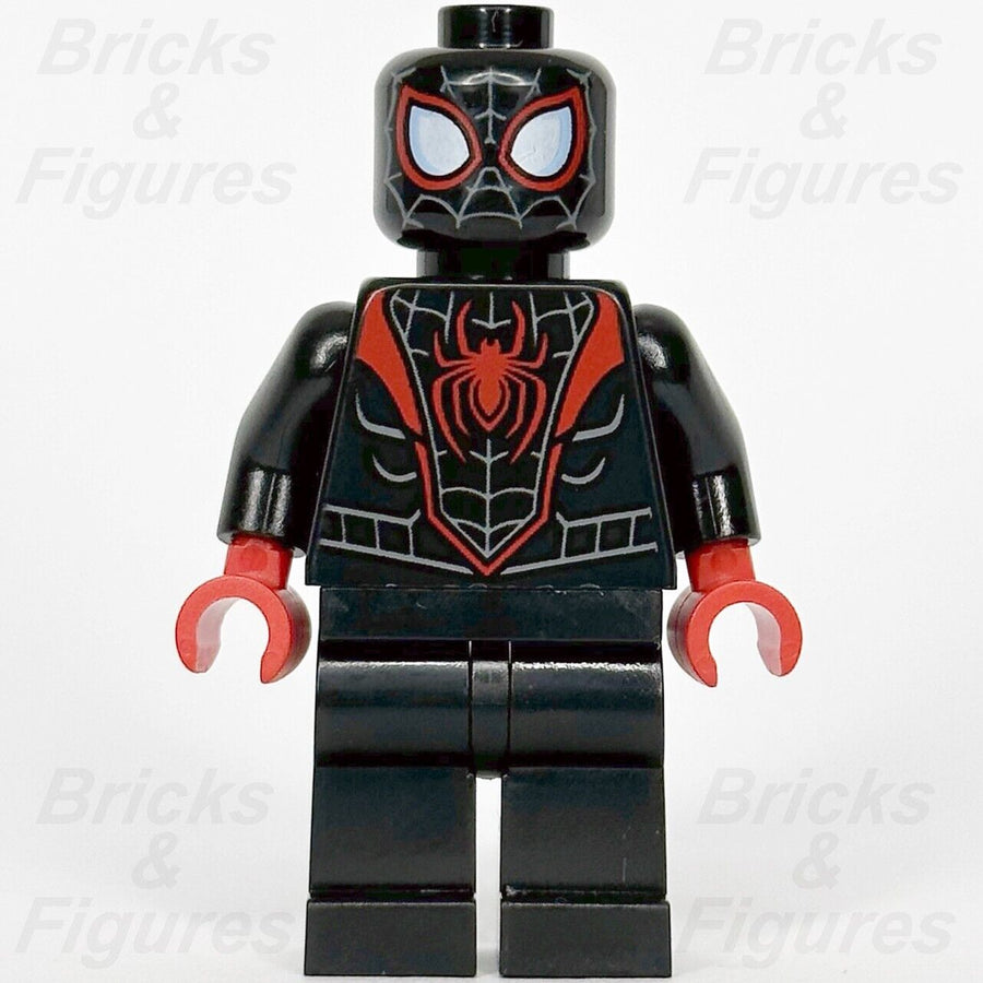 LEGO Super Heroes Miles Morales Spider-Man Minifigure Marvel 76244 sh855 - Bricks & Figures