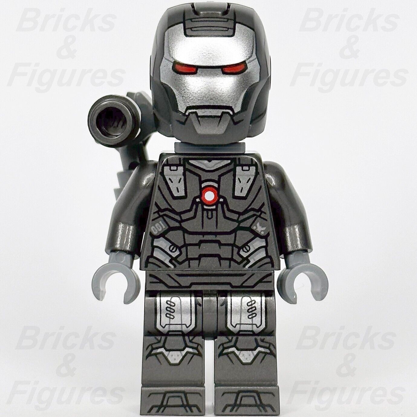 LEGO Super Heroes War Machine Minifigure Avengers The Infinity Saga 76216 sh819 - Bricks & Figures