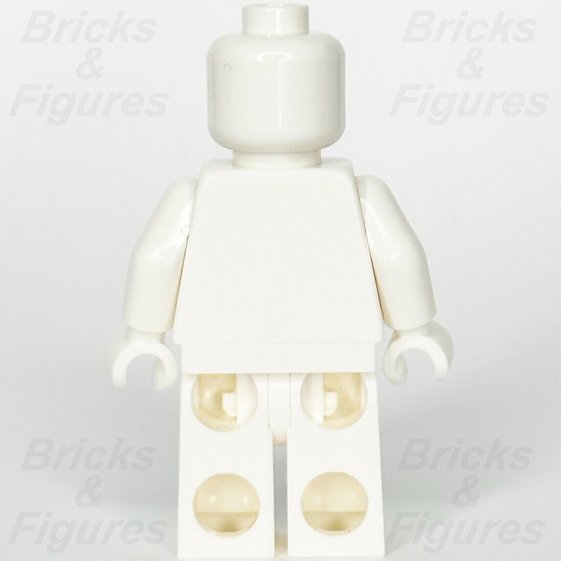 LEGO White Minifigure Parts Head Torso & Legs Genuine LEGO New - Bricks & Figures