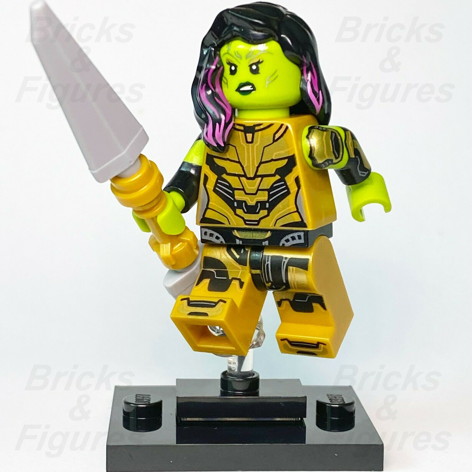 Marvel Collectible Minifigures LEGO Gamora with The Blade of Thanos 71031 New - Bricks & Figures